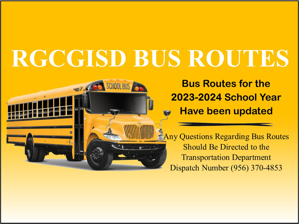 20232024 School Bus Routes Rio Grande City Grulla